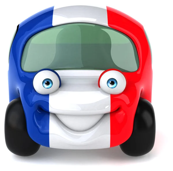 Fun cartoon car — Stock Photo, Image