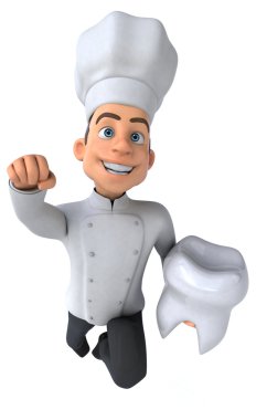 Eğlenceli çizgi film Şef