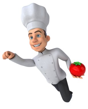 Eğlenceli çizgi film Şef
