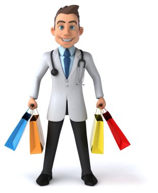 Eğlenceli çizgi film doktor