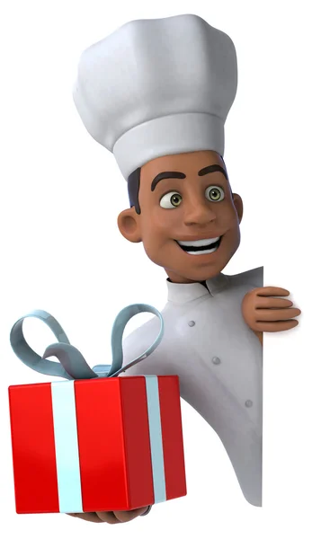 Fun cartoon chef — Stock Photo, Image