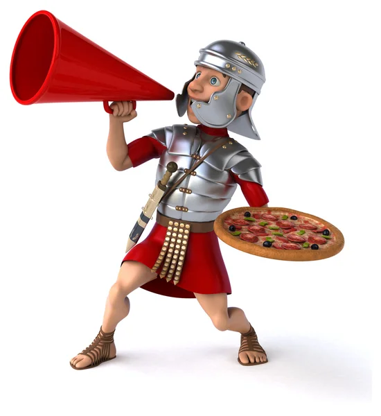 Cartoon Roman soldier — Stock Photo, Image