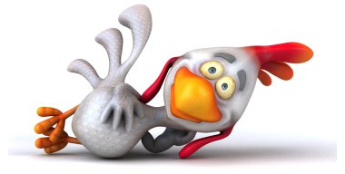 Eğlenceli çizgi film tavuk