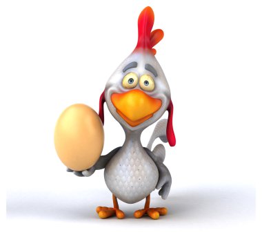 komik karikatür tavuk