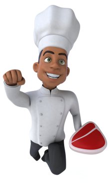 Eğlenceli çizgi film Şef