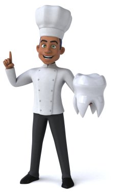 Eğlenceli çizgi film Şef