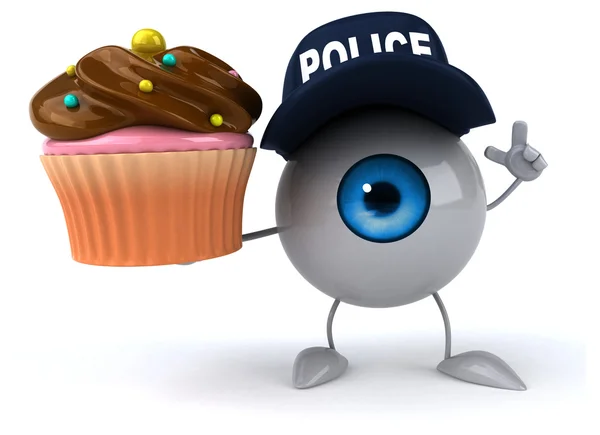 Fun cartoon eye — Stock Photo, Image