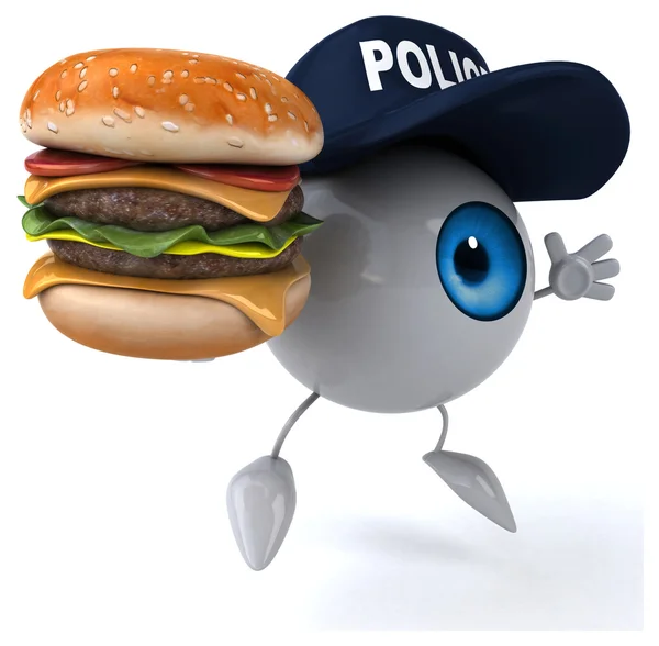 Fun cartoon eye — Stock Photo, Image