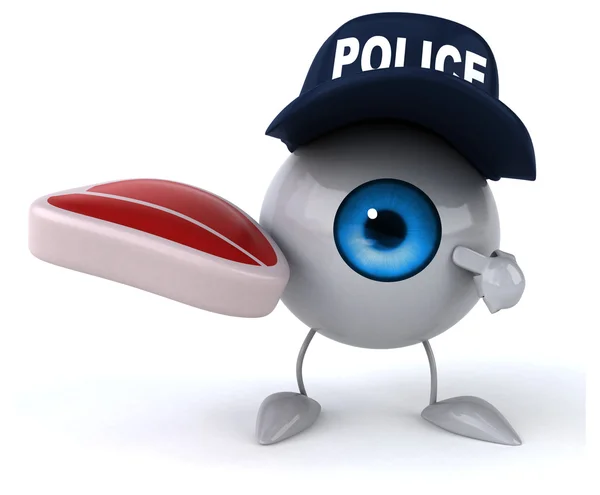 Fun cartoon eye — Stock Photo, Image