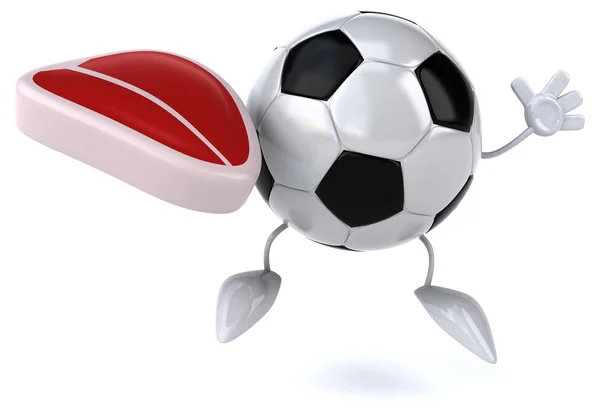 Fun Cartoon Football — Stock Photo, Image