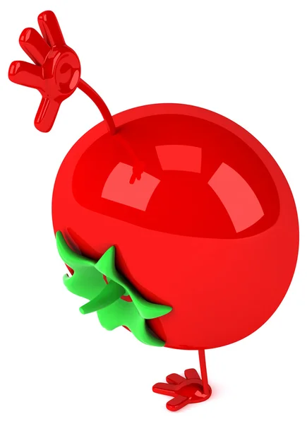 Fun cartoon tomato — Stock Photo, Image