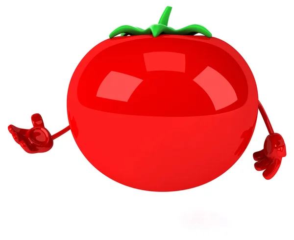 Divertido tomate de dibujos animados — Foto de Stock