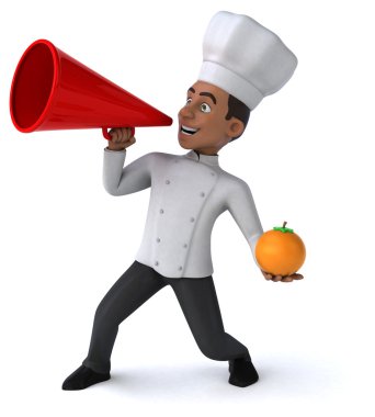 Eğlenceli çizgi film Şef