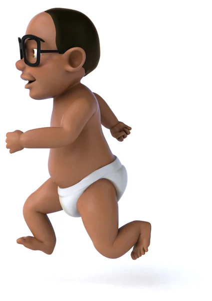 Fun cartoon baby — Stock Photo, Image