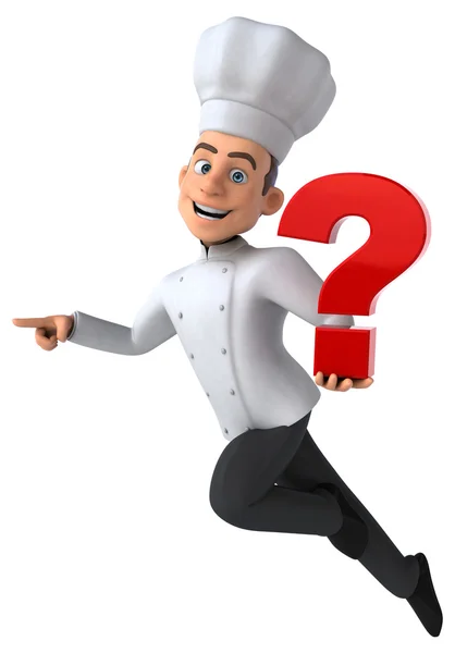 Fun cartoon chef — Stock Photo, Image