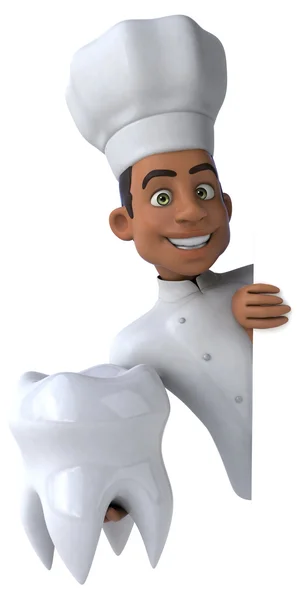 Fun cartoon chef — Stock Photo, Image