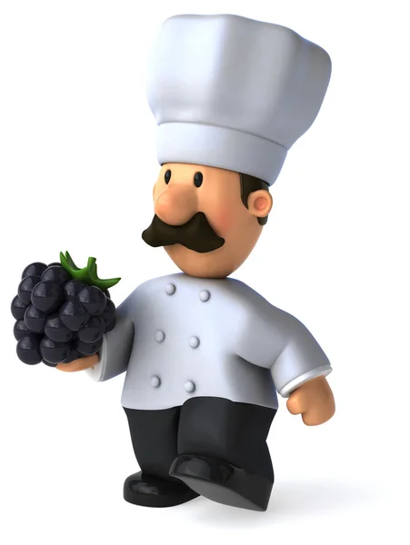 Fun cartoon chef — Stock Photo, Image