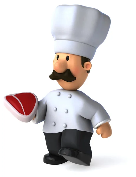 Fun cartoon chef — Stock Photo, Image