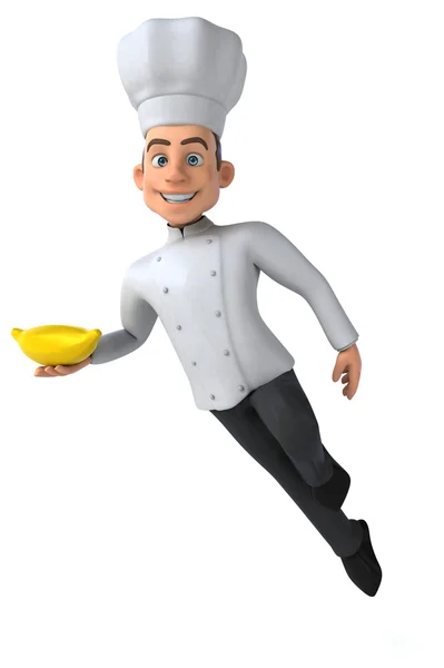 Leuke cartoon chef-kok — Stockfoto