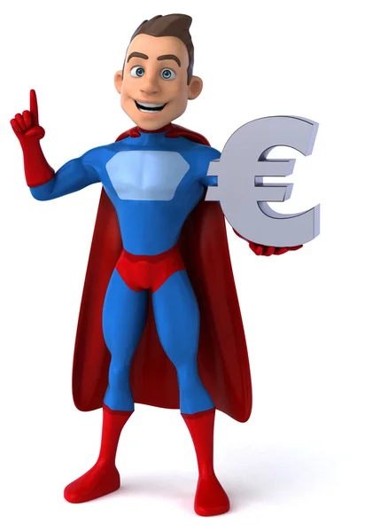 Super cartoon mechanic — Stock Photo, Image