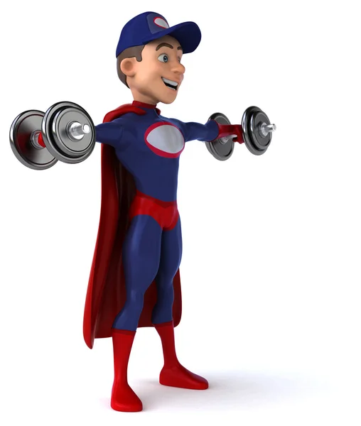 Cartoon Super mechanic — Stockfoto