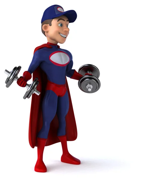 Cartoon Super mechanic — Stockfoto