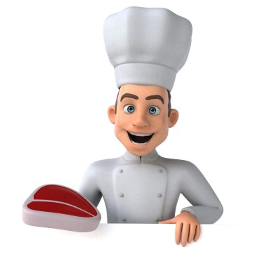 Eğlenceli çizgi film Şef