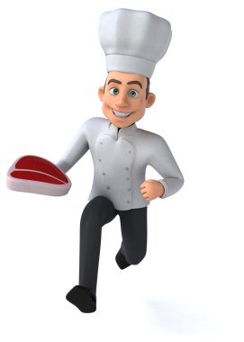 Eğlenceli çizgi film Şef