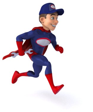 Süper çizgi film makinist