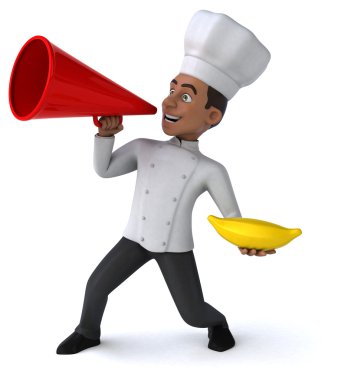 Eğlenceli çizgi film Şef