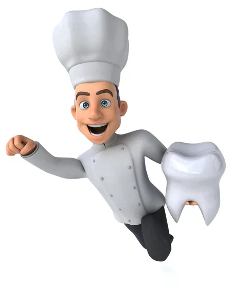 Fun cartoon chef — Stock Photo, Image