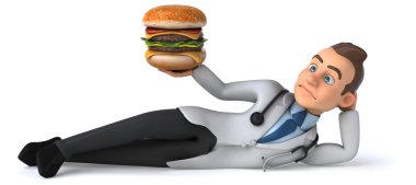 Eğlenceli çizgi film doktor