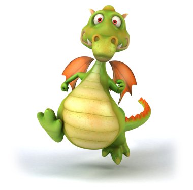 Eğlenceli çizgi film dragon