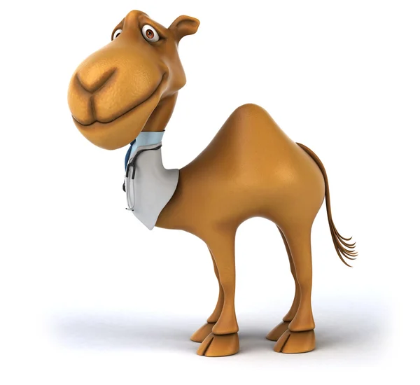 Fun cartoon camel — Stock Photo, Image