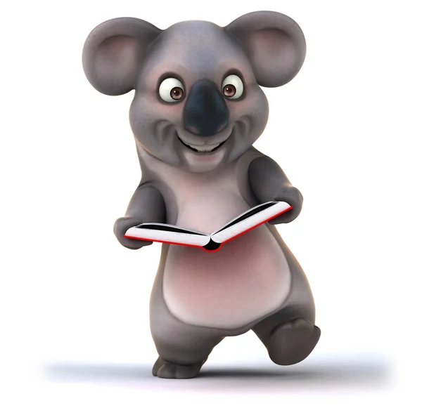 Divertente cartone animato koala — Foto Stock