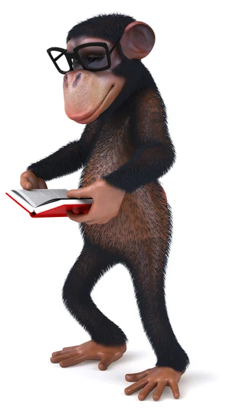 Fun cartoon monkey — Stock Photo, Image