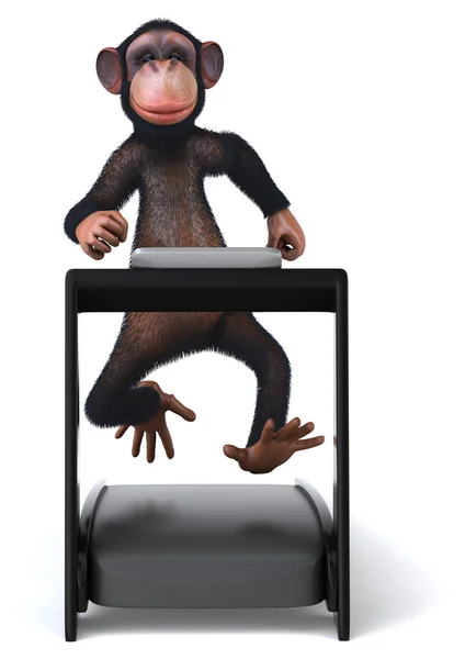 Fun cartoon monkey — Stock Photo, Image