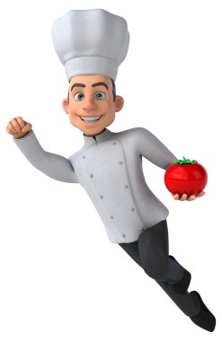 Eğlenceli çizgi film Şef