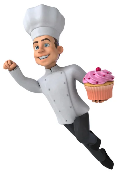 Fun cartoon chef — Stock Photo, Image