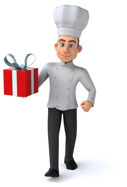 Fun cartoon chef — Stock Photo, Image