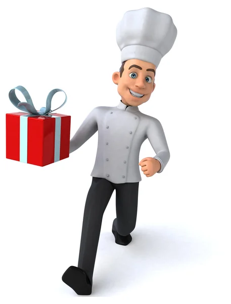 Fun cartoon chef — Stock Photo, Image