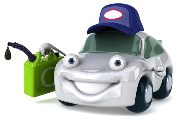 Fun cartoon car — Stock Photo, Image