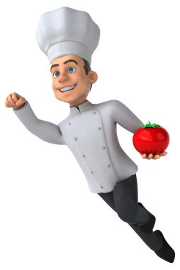 Eğlenceli çizgi film Şef