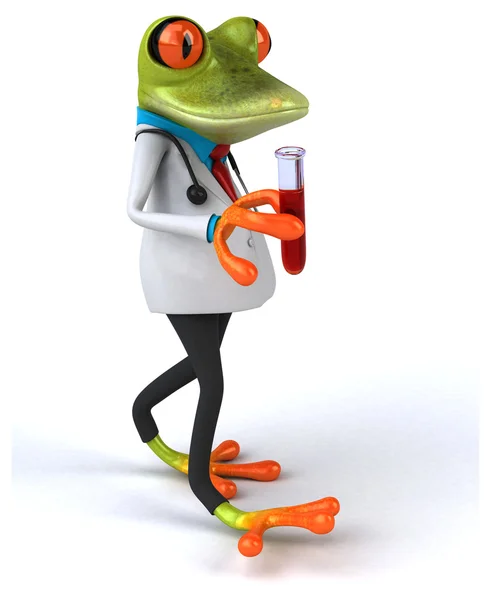 Fun doctor frog — Φωτογραφία Αρχείου