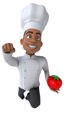 Eğlenceli çizgi film Şef