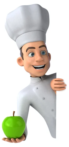 Fun cartoon chef — Stock Photo, Image