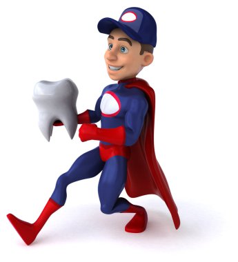 Süper mekanik diş ile