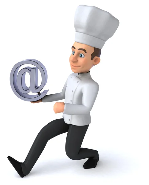 Fun cartoon chef — Stock Photo, Image