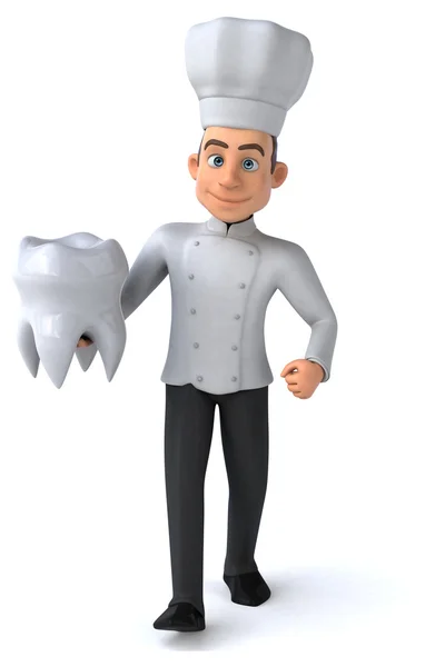 Fun cartoon chef — Stock Photo, Image