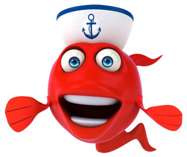 eğlenceli çizgi film balık